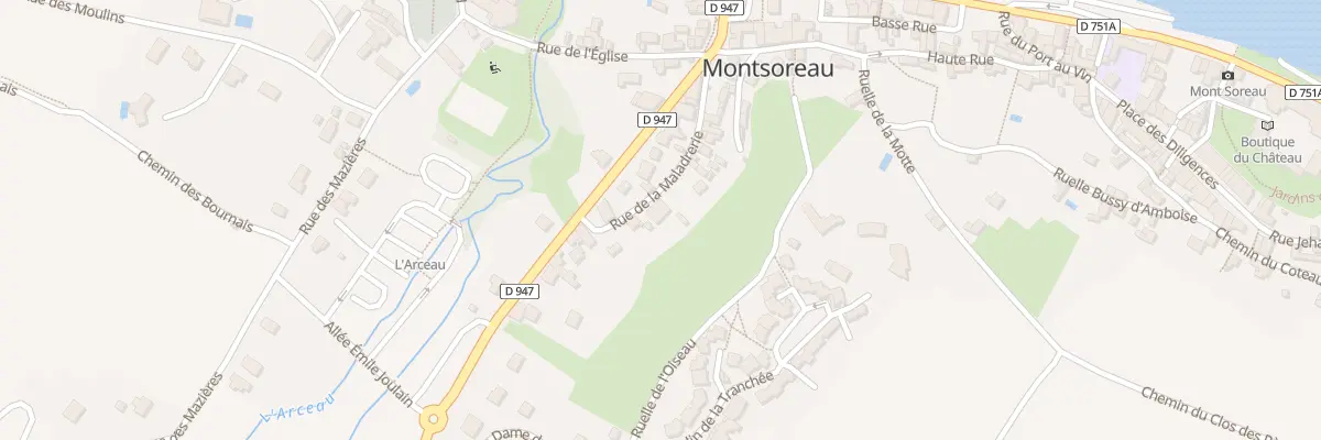 Plan du 15 Rue de la Maladrerie à Montsoreau