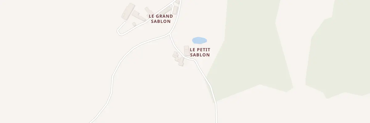Plan du 3 Le Petit Sablon à Nonac