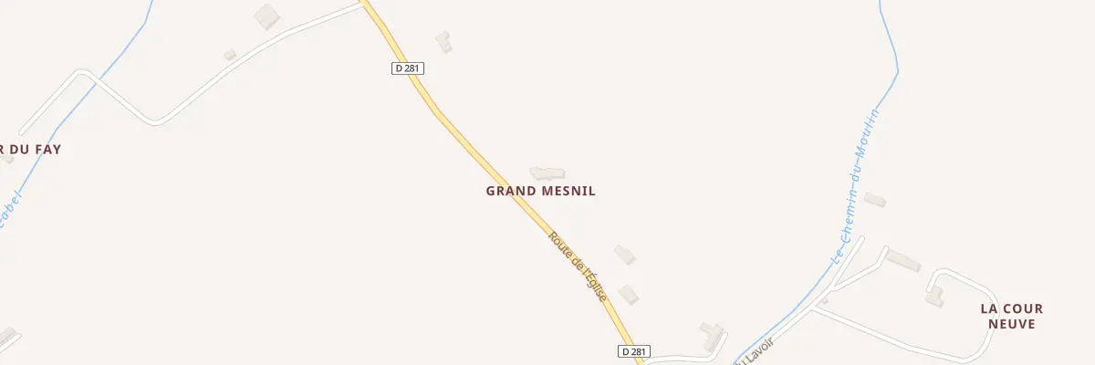 Plan du 5084 Gd Mesnil à Vauville