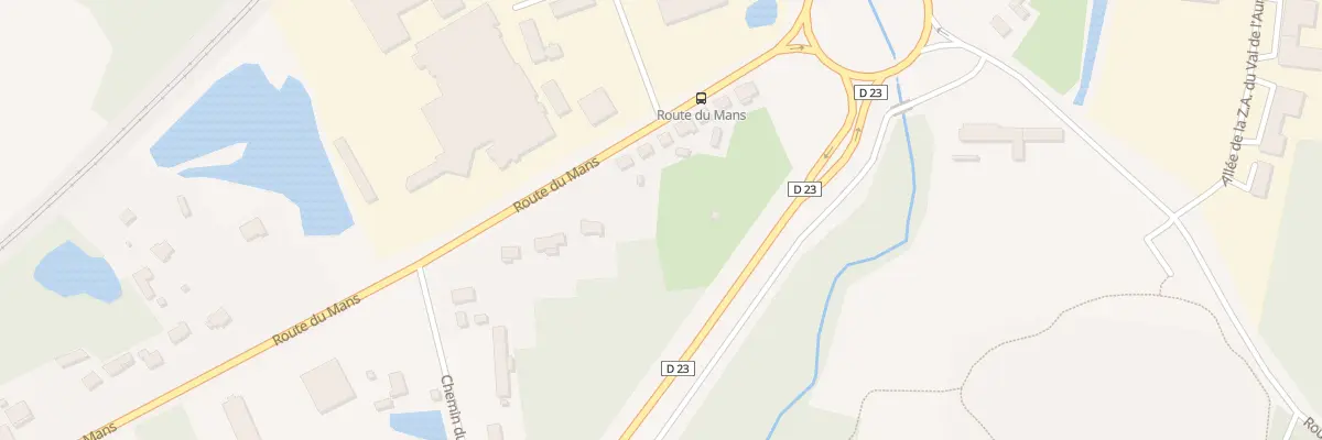 Plan du 9 Rte du Mans à Roëzé-sur-Sarthe