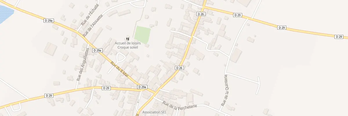 Plan du 13 Rue de la Croix à Saint-Sauvant