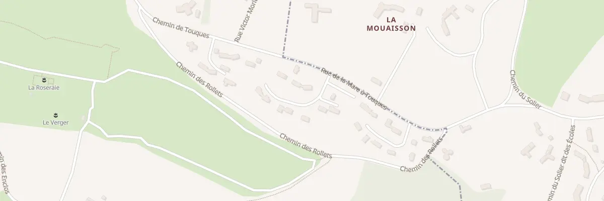 Plan du 40 Che de Touques à Benerville-sur-Mer