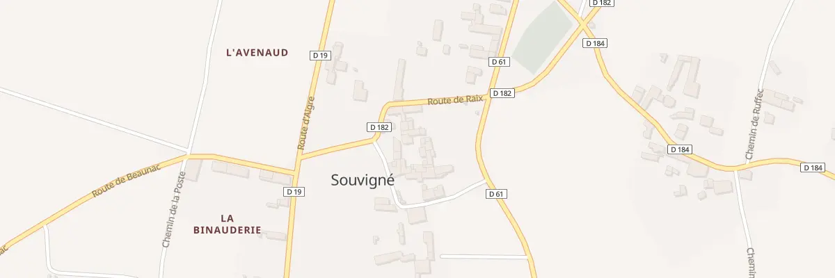 Plan du 5098 Les Charrieres à Souvigné