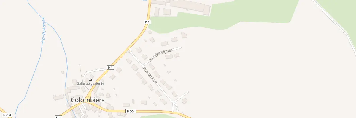 Plan du 6 Rue des Vignes à Colombiers