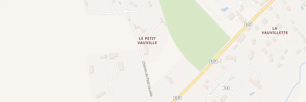 Plan du 5085 Le Pt Vauville à Vauville