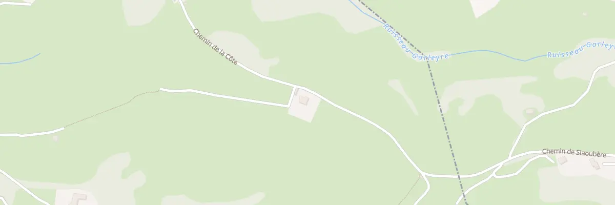 Plan du 26 Che de la Côte à Orincles