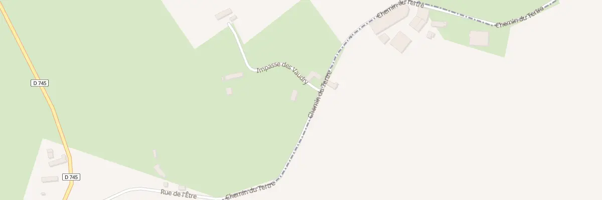 Plan du 1 Imp des Vaudry à Boischampré