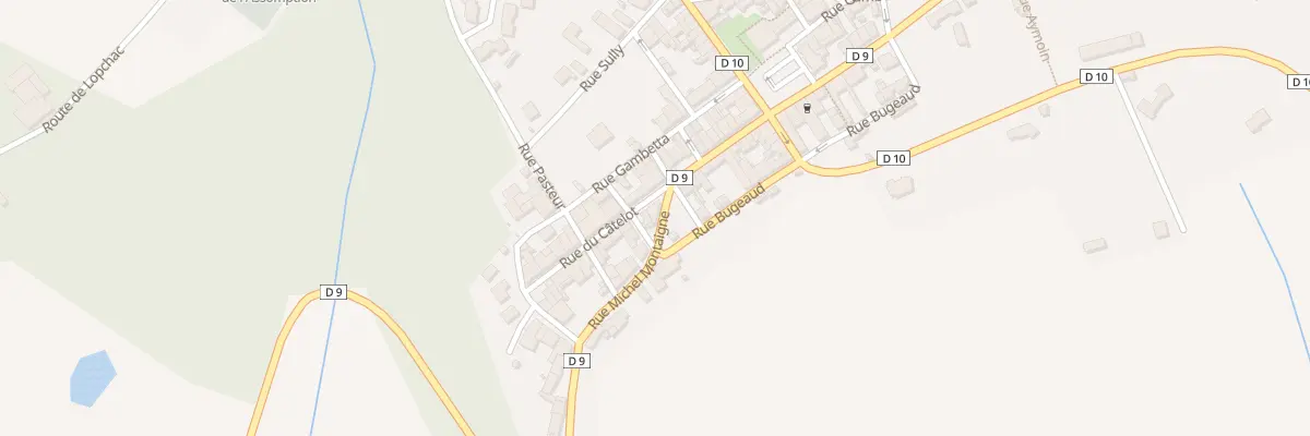 Plan du 2 Rue du Câtelot à Villefranche-de-Lonchat
