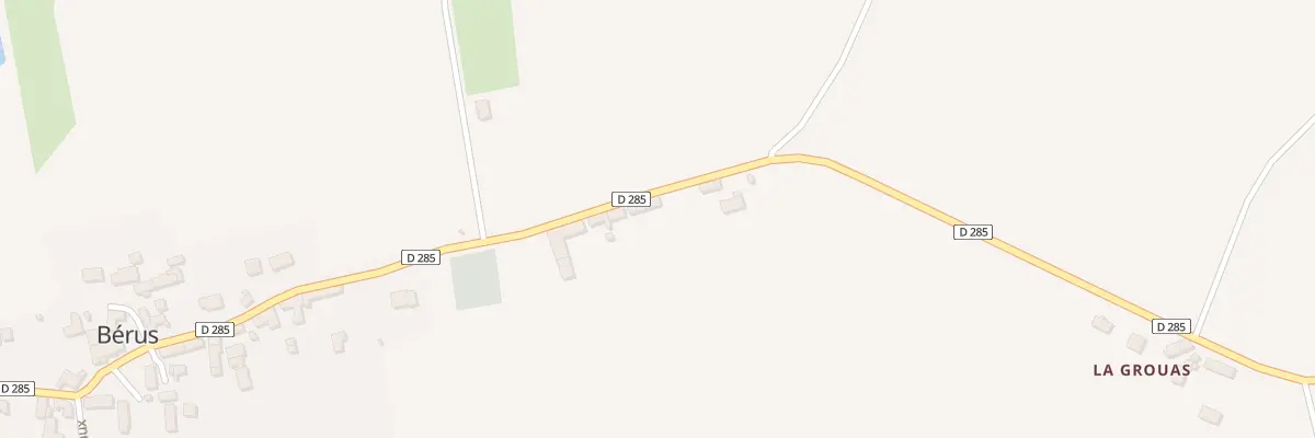 Plan du 26 Rue Principale à Bérus