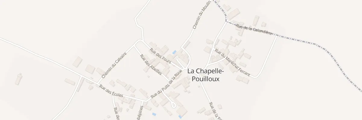 Plan du 1 Imp du Puits à La Chapelle-Pouilloux