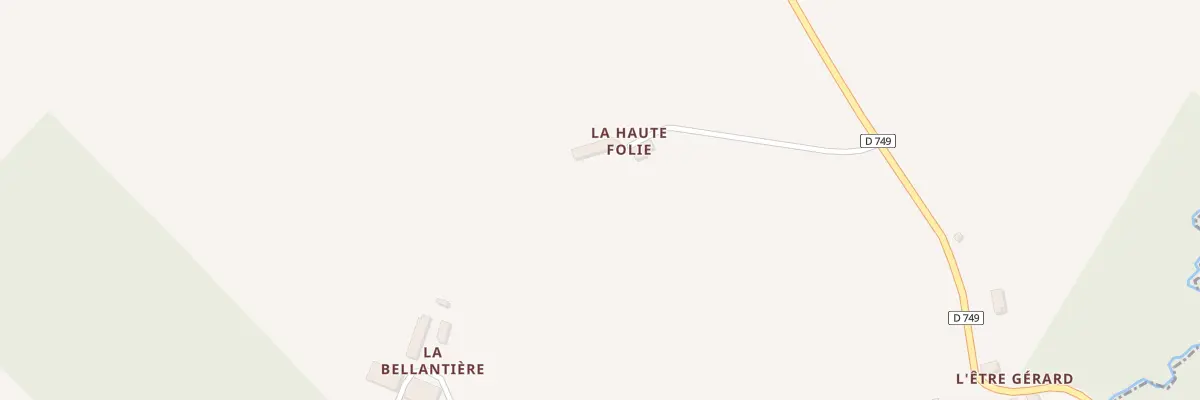 Plan du 2 Rue de l’Être Gérard à Mortrée