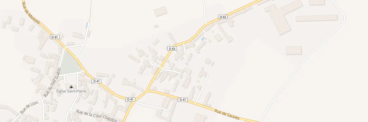 Plan du 2 Imp de la Meunerie à Saint-Jean-de-Sauves