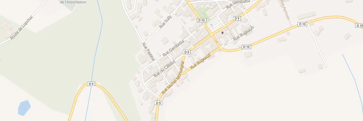 Plan du 39 Rue Michel de Montaigne à Villefranche-de-Lonchat