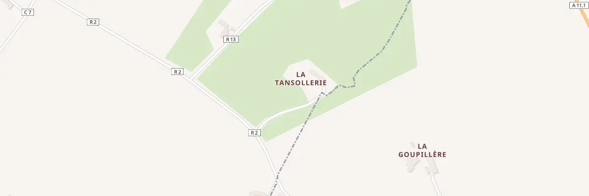 Plan du 5010 La Tansollerie à Étival-lès-le-Mans