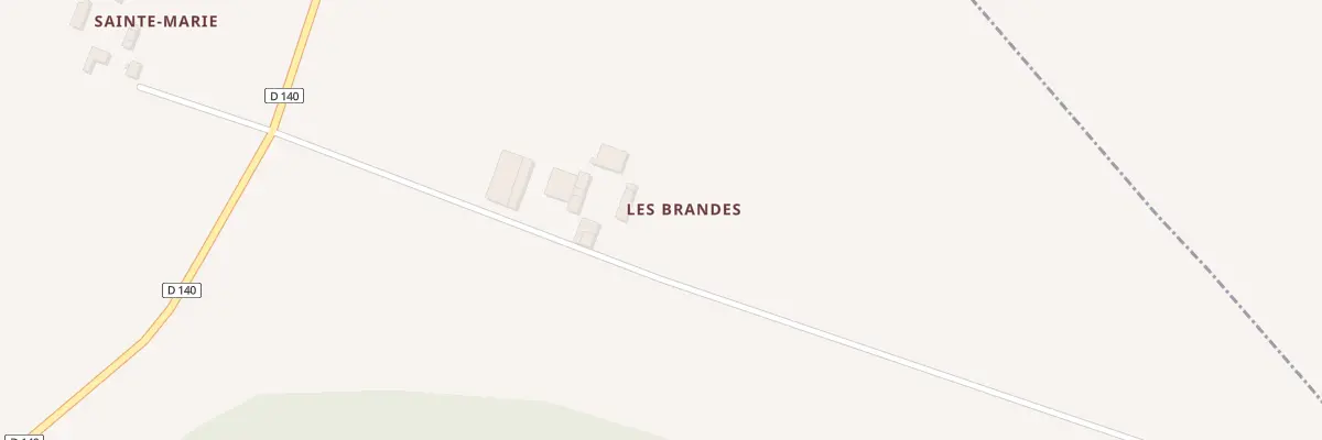 Plan du 5227 Les brandes à Curzay-sur-Vonne