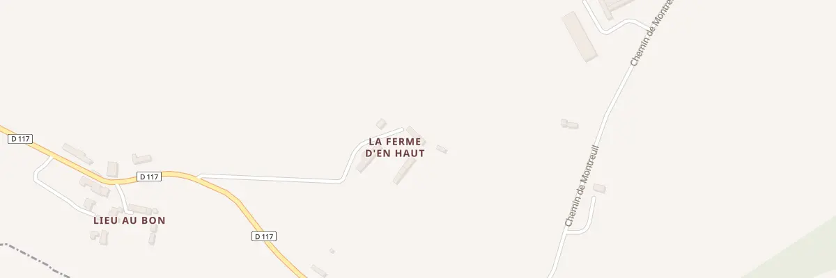 Plan du 1561 Rte de la Roque-Baignard à Léaupartie