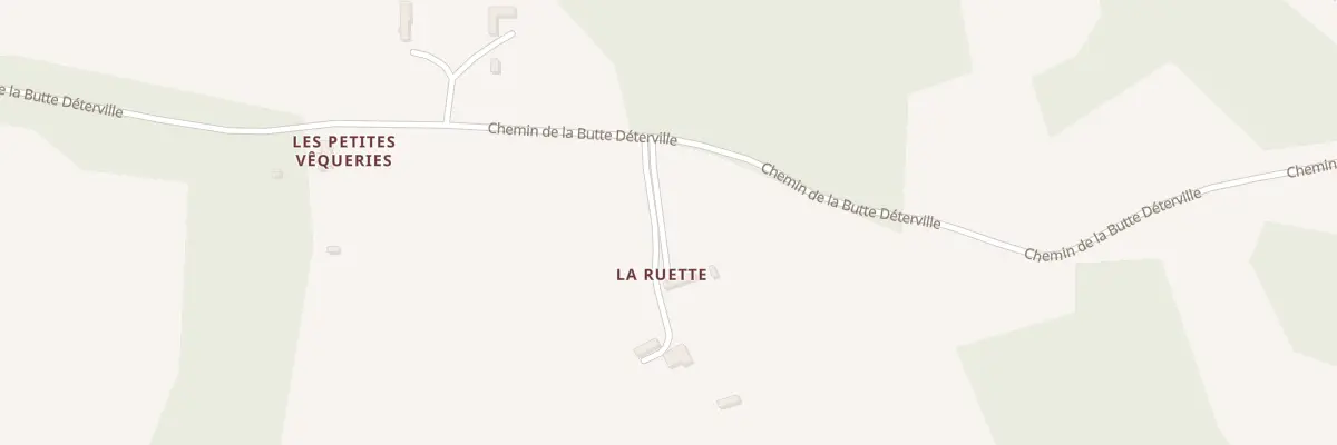 Plan du 1234 Che de la Butte Déterville à Léaupartie