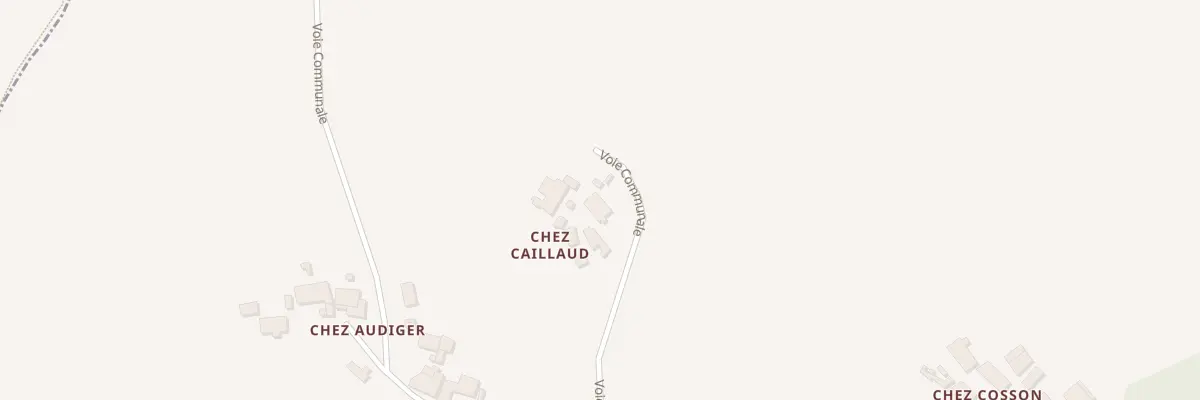 Plan du 2 Chez Caillaud à Montboyer
