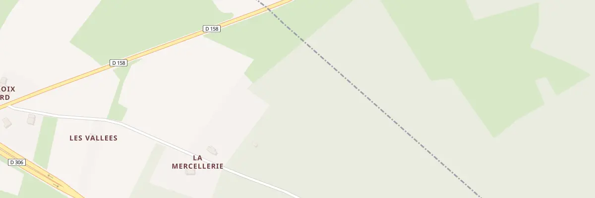 Plan du 5445A La Mercellerie à Thorée-les-Pins