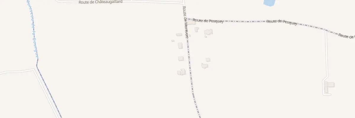 Plan du 38 Rte de Montvert à Montcaret