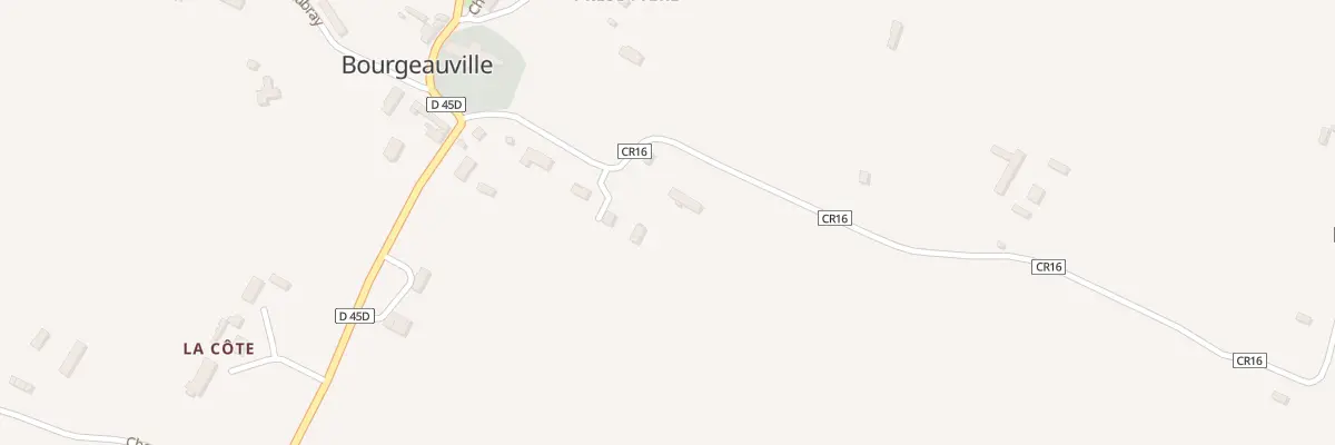 Plan du 5117 Che du Chêne aux Dames à Bourgeauville