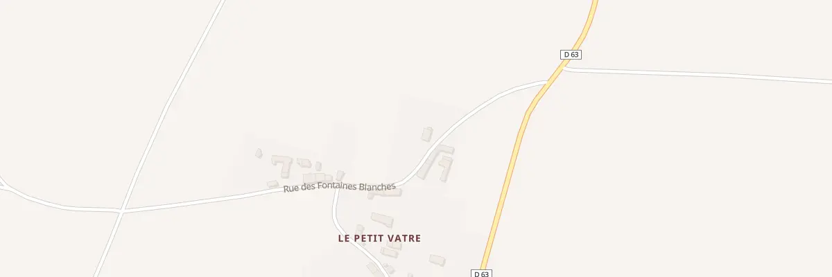 Plan du 2 Rue de la Fontaine Blanche à Martaizé