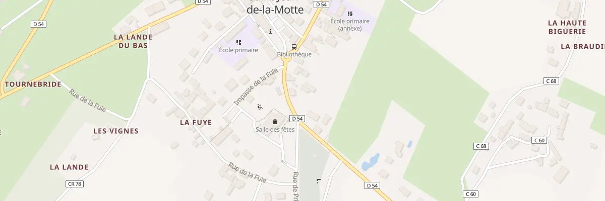 Plan du 5152 Rue de Luché à Saint-Jean-de-la-Motte
