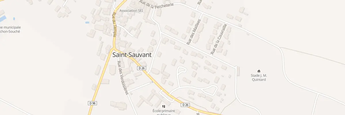 Plan du 28 Rue de Valmont à Saint-Sauvant