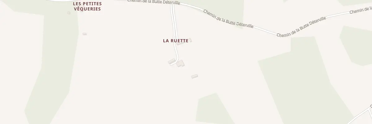 Plan du 1228 Che de la Butte Déterville à Léaupartie