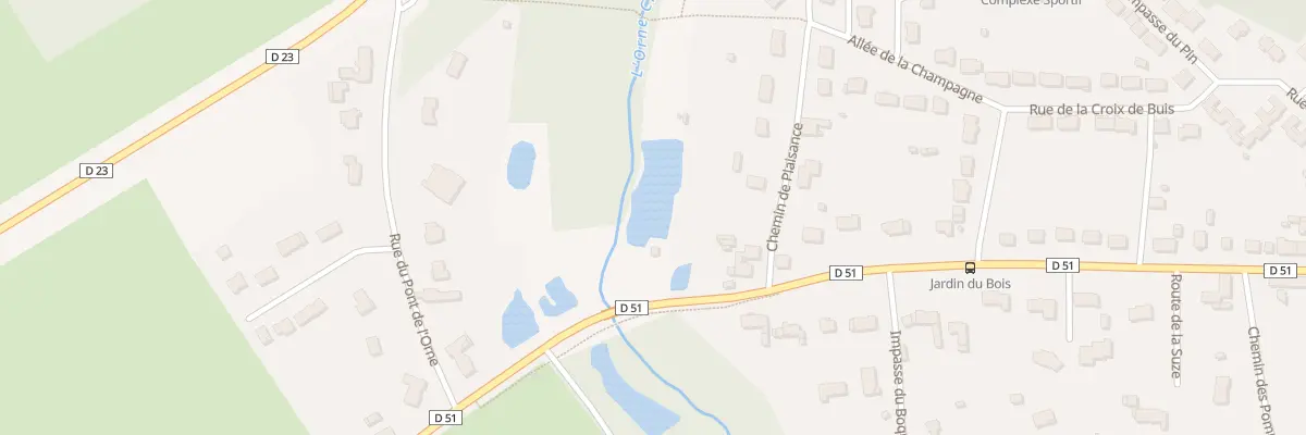 Plan du 5568 Rte de la Suze à Roëzé-sur-Sarthe
