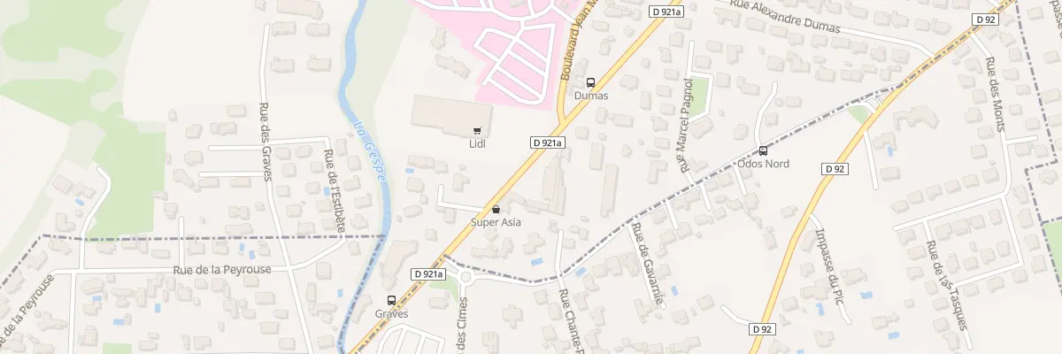 Plan du 99 Av Aristide Briand à Tarbes