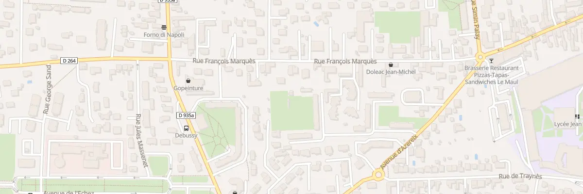 Plan du 24 Rue François Marquès à Tarbes