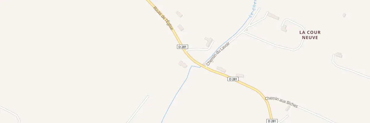 Plan du 5034 Cour d’En Bas à Vauville