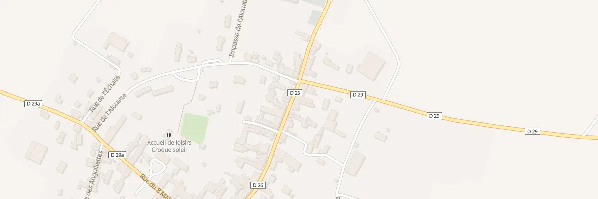 Plan du 22 Rue de la Croix à Saint-Sauvant