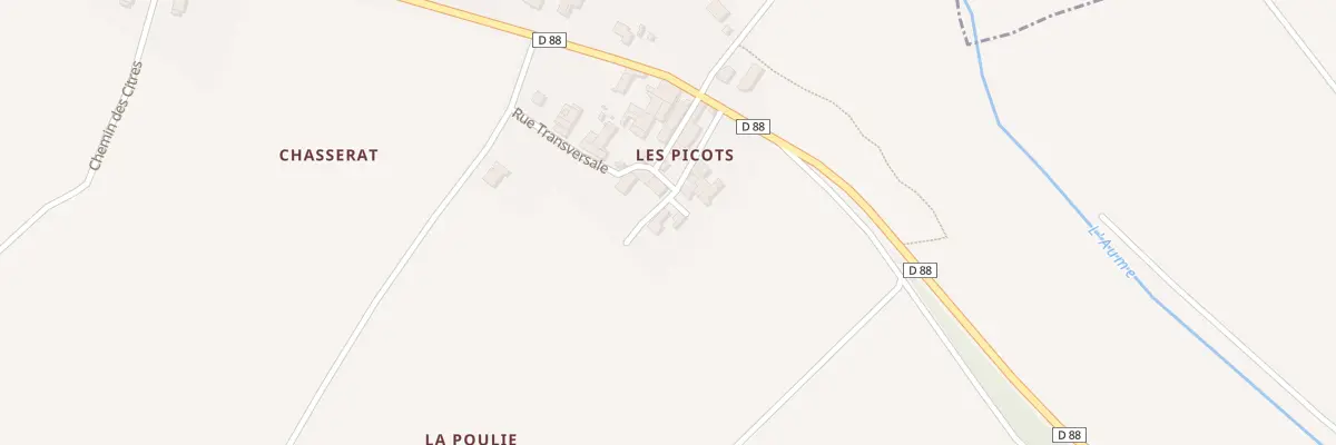 Plan du 1 Rue des Maçons à Ambérac