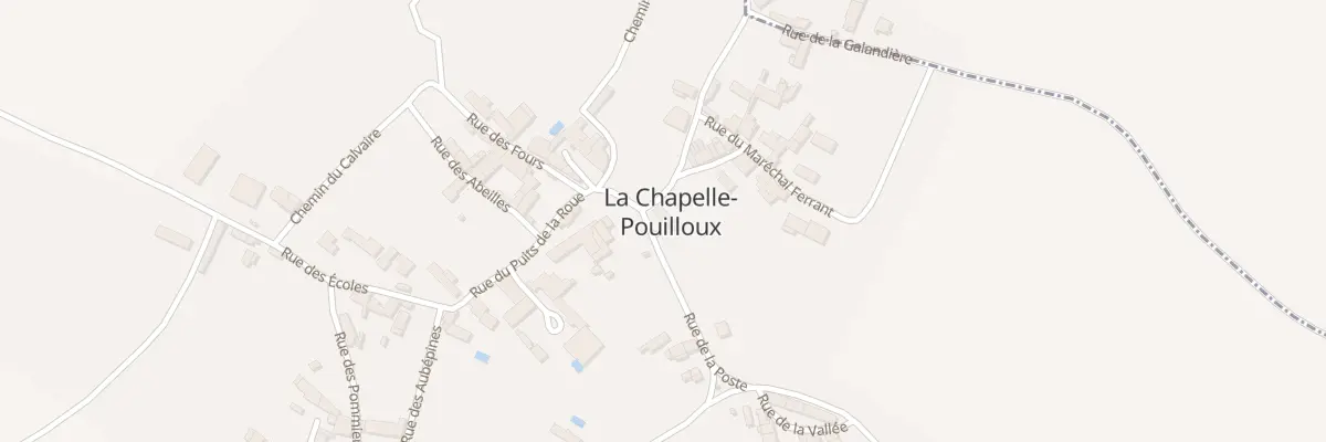 Plan du 2 Rue des Fours à Chaux à La Chapelle-Pouilloux
