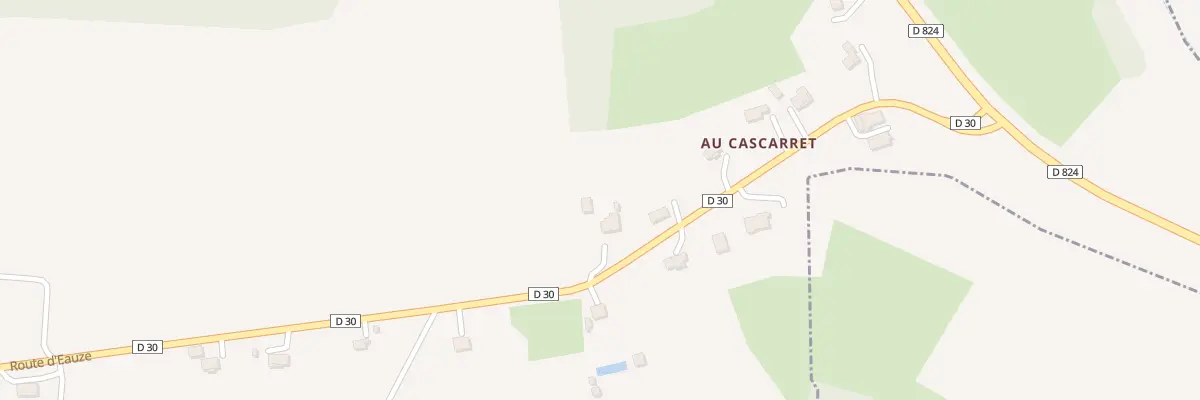 Plan du 5072A Au Cascarret à Réans