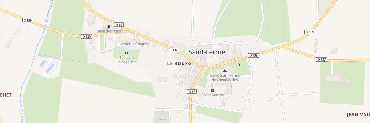 Plan du 23 Le Bourg à Saint-Ferme