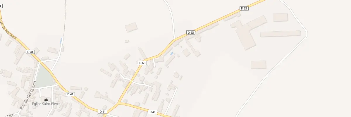 Plan du 8 Rue de Verrine à Saint-Jean-de-Sauves