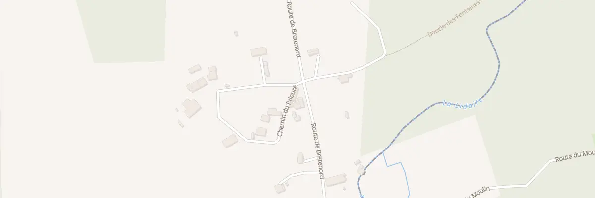 Plan du 2870 Rte de Bretenord à Montpeyroux