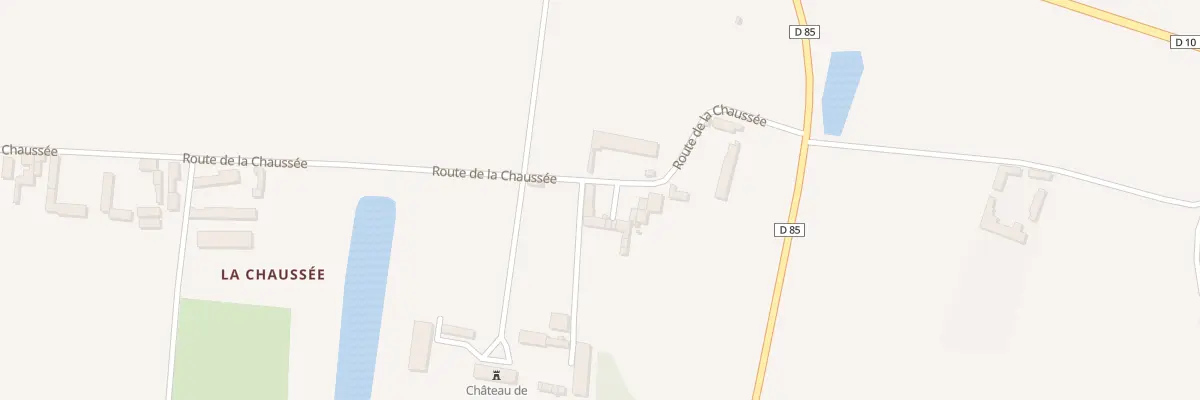 Plan du 24 Rte de la Chaussee à Brain-sur-Allonnes