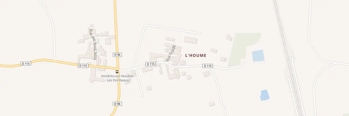 Plan du 5199 L’Houme à Asnières-sur-Nouère
