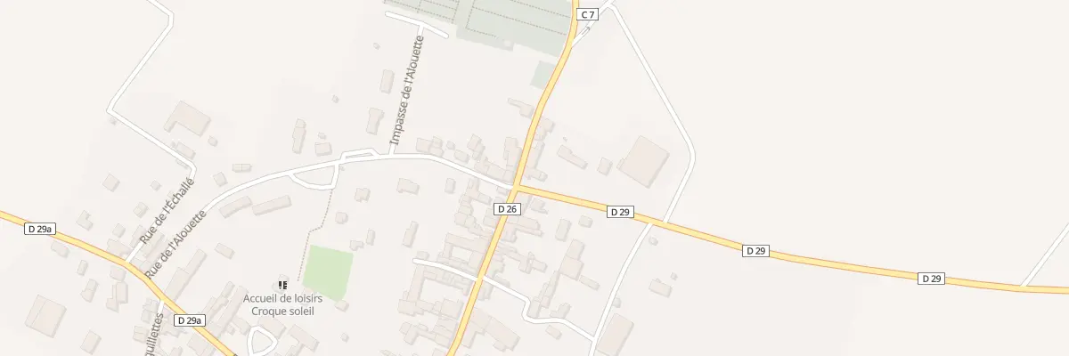 Plan du 28 Rue de la Croix à Saint-Sauvant