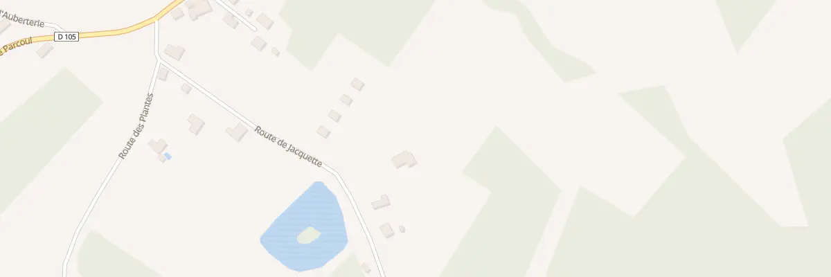Plan du 170A Lamaure à Parcoul-Chenaud