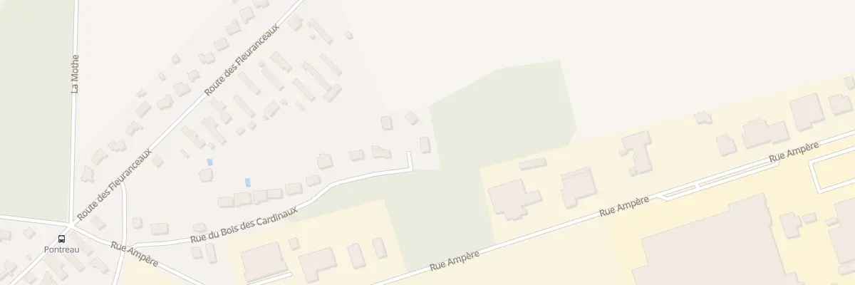 Plan du 6079 Rue du Bois des Cardinaux à Nersac