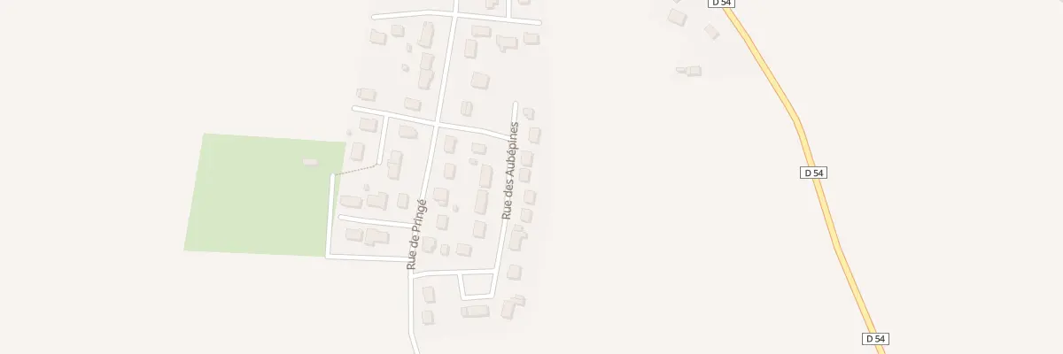 Plan du 7 Rue des Aubèpines à Saint-Jean-de-la-Motte