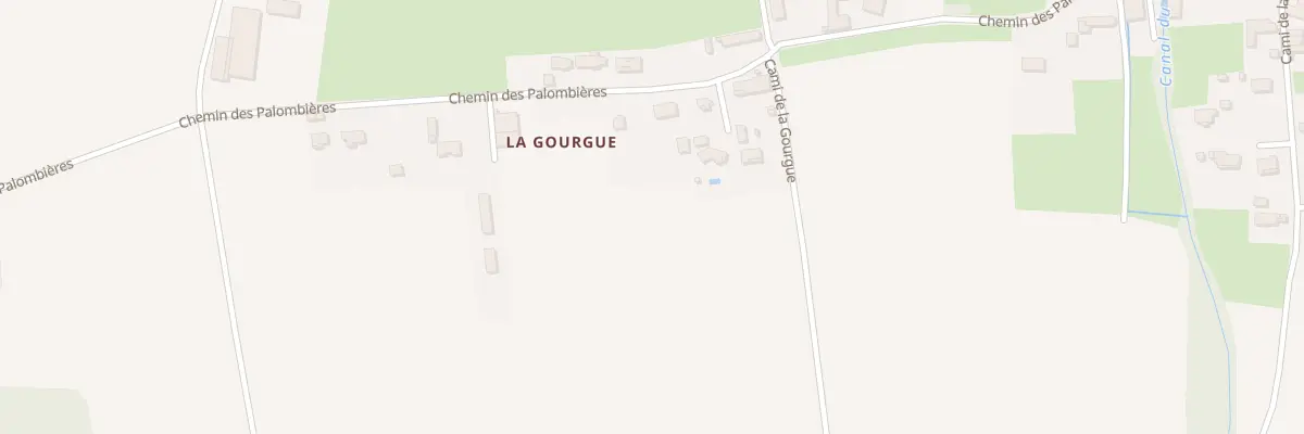 Plan du 37 Che des Palombières à Pujo