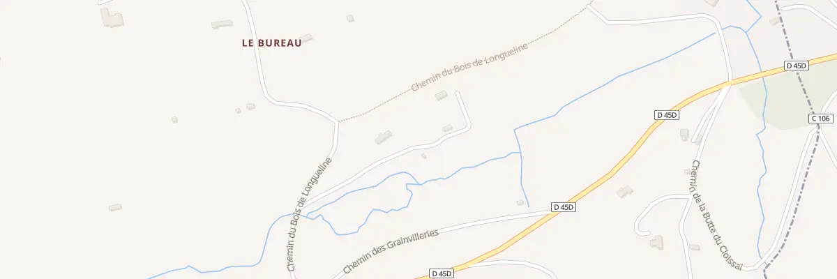 Plan du 5054 Cote Hieuville à Bourgeauville