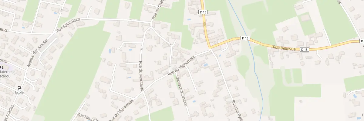 Plan du 5 Rue du Vignemale à Odos