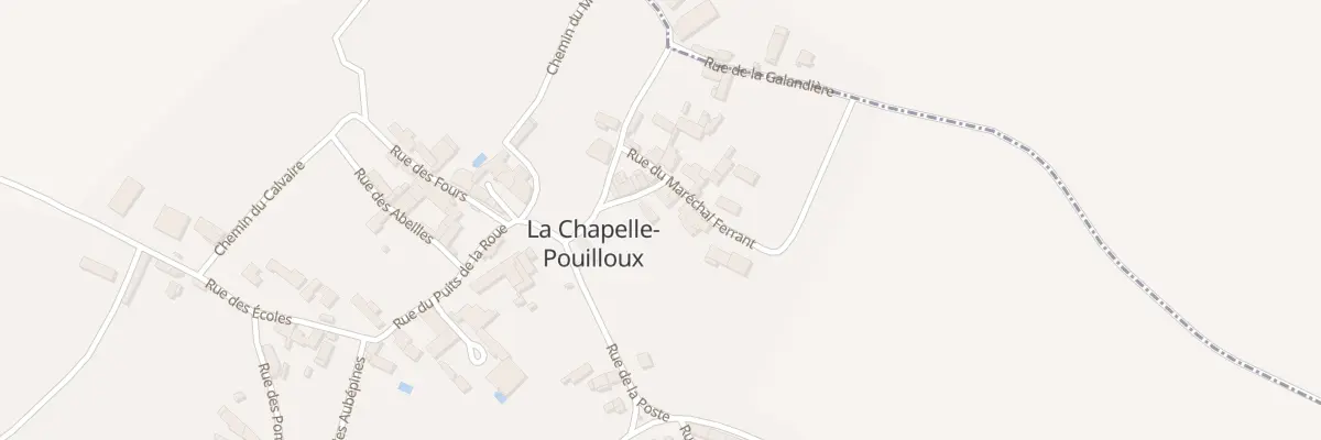 Plan du 2 Rue des Noyers à La Chapelle-Pouilloux